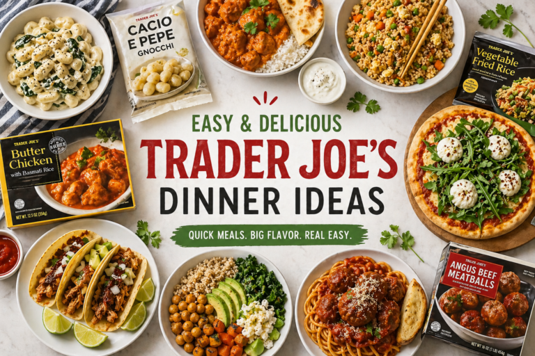 trader joe's dinner ideas