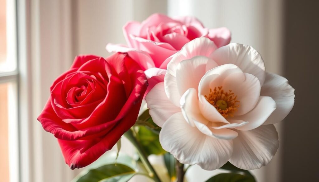 Rose and Camellia Symbolism