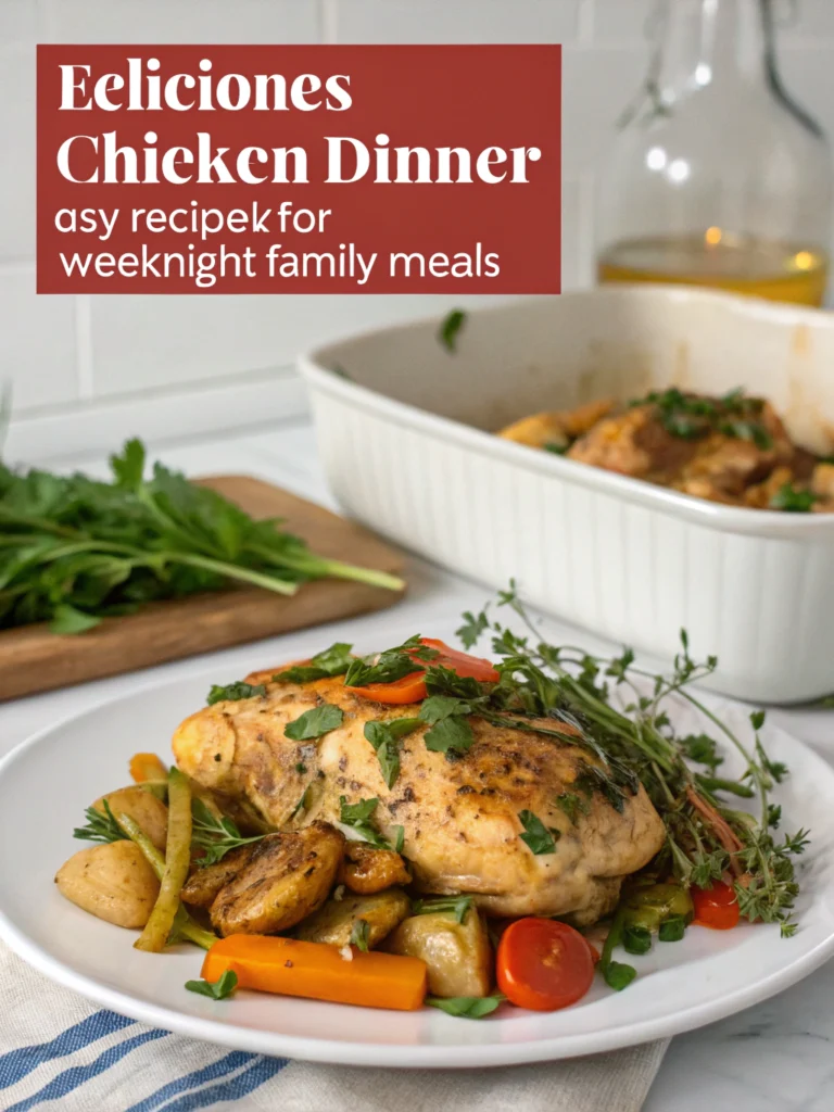 # 30 Easy Chicken Dinner Recipes for Weeknight Family Meals