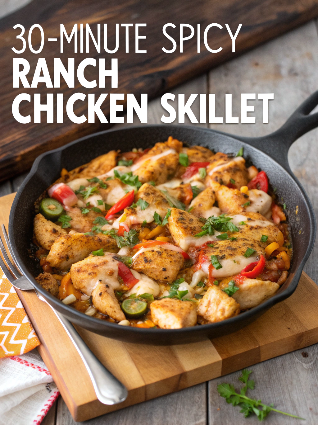 # 30-Minute Spicy Ranch Chicken Skillet: Easy Weeknight Wonder