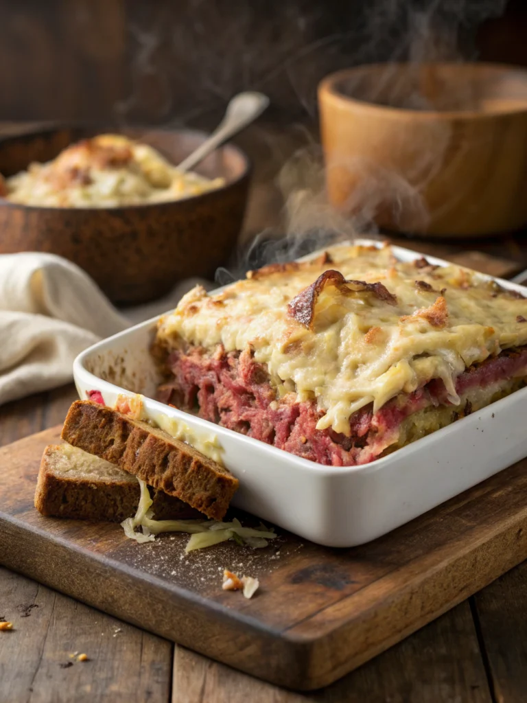 # Easy Reuben Casserole: Traditional Sandwich Flavors in One Dish