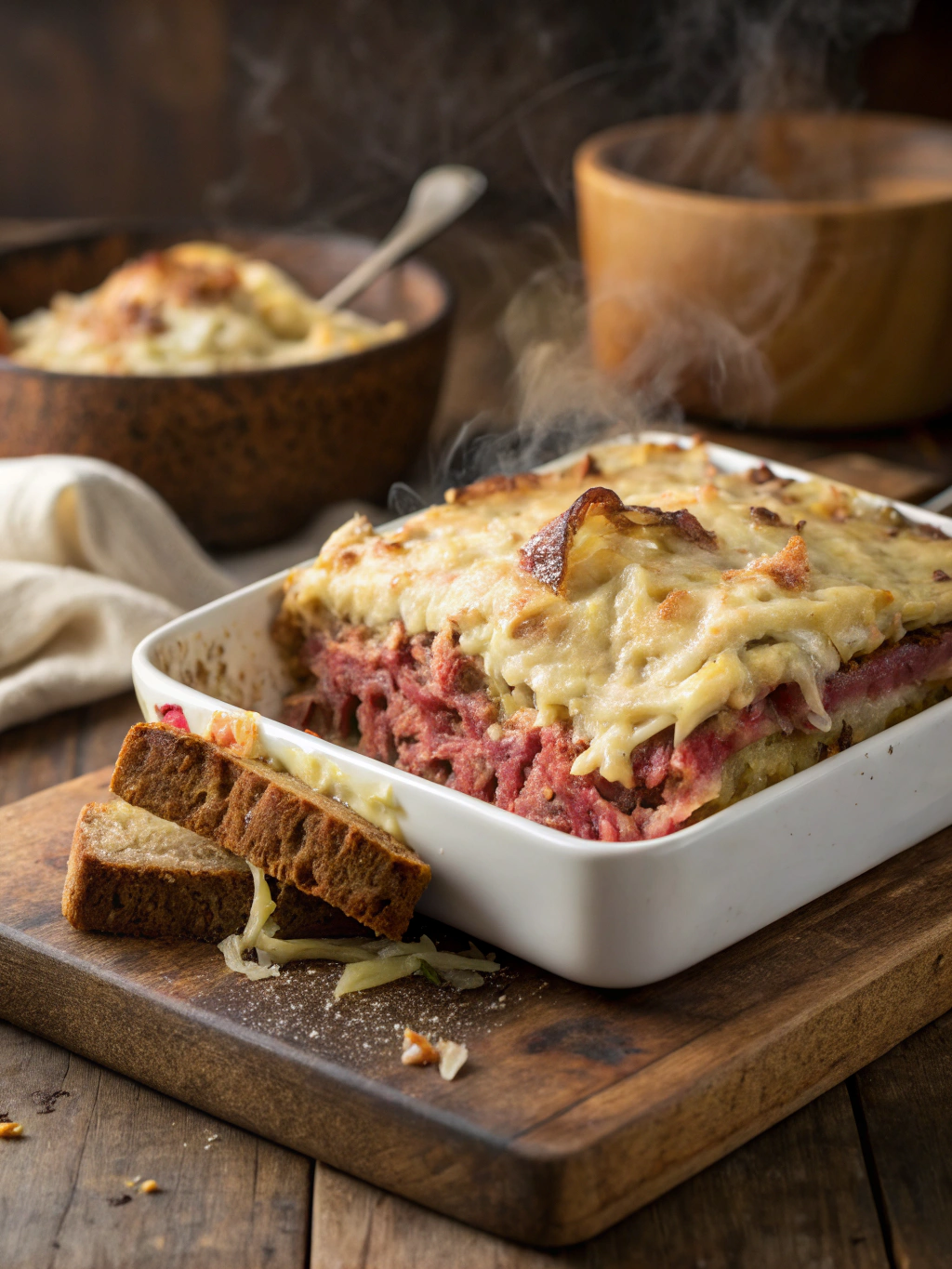 # Easy Reuben Casserole: Traditional Sandwich Flavors in One Dish