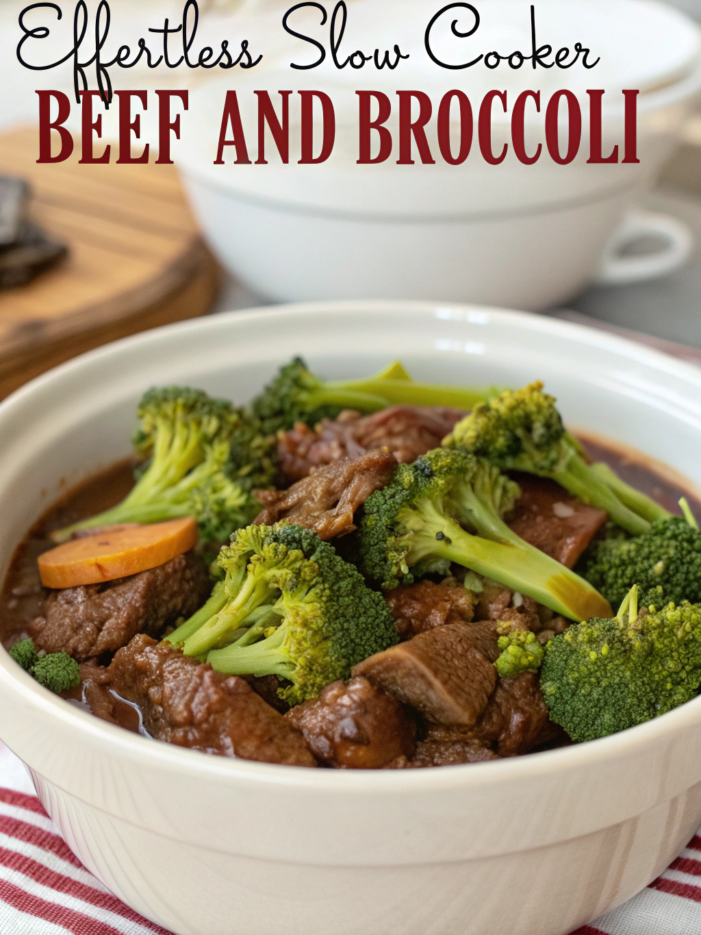 # Effortless Slow Cooker Beef and Broccoli: A Restaurant-Quality Dinner