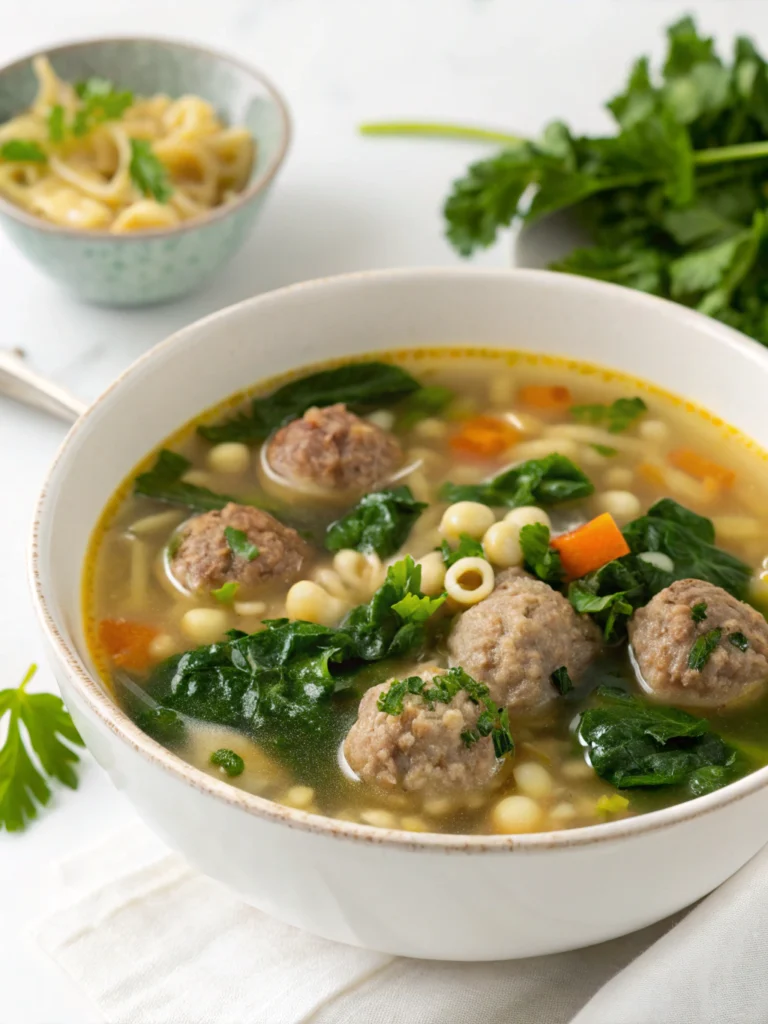 # Italian Wedding Soup: Hearty Comfort in a Bowl