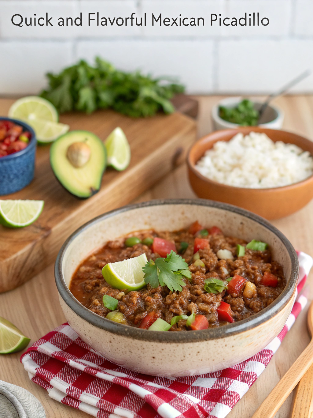 # Quick and Flavorful Mexican Picadillo: A One-Pot Family Favorite