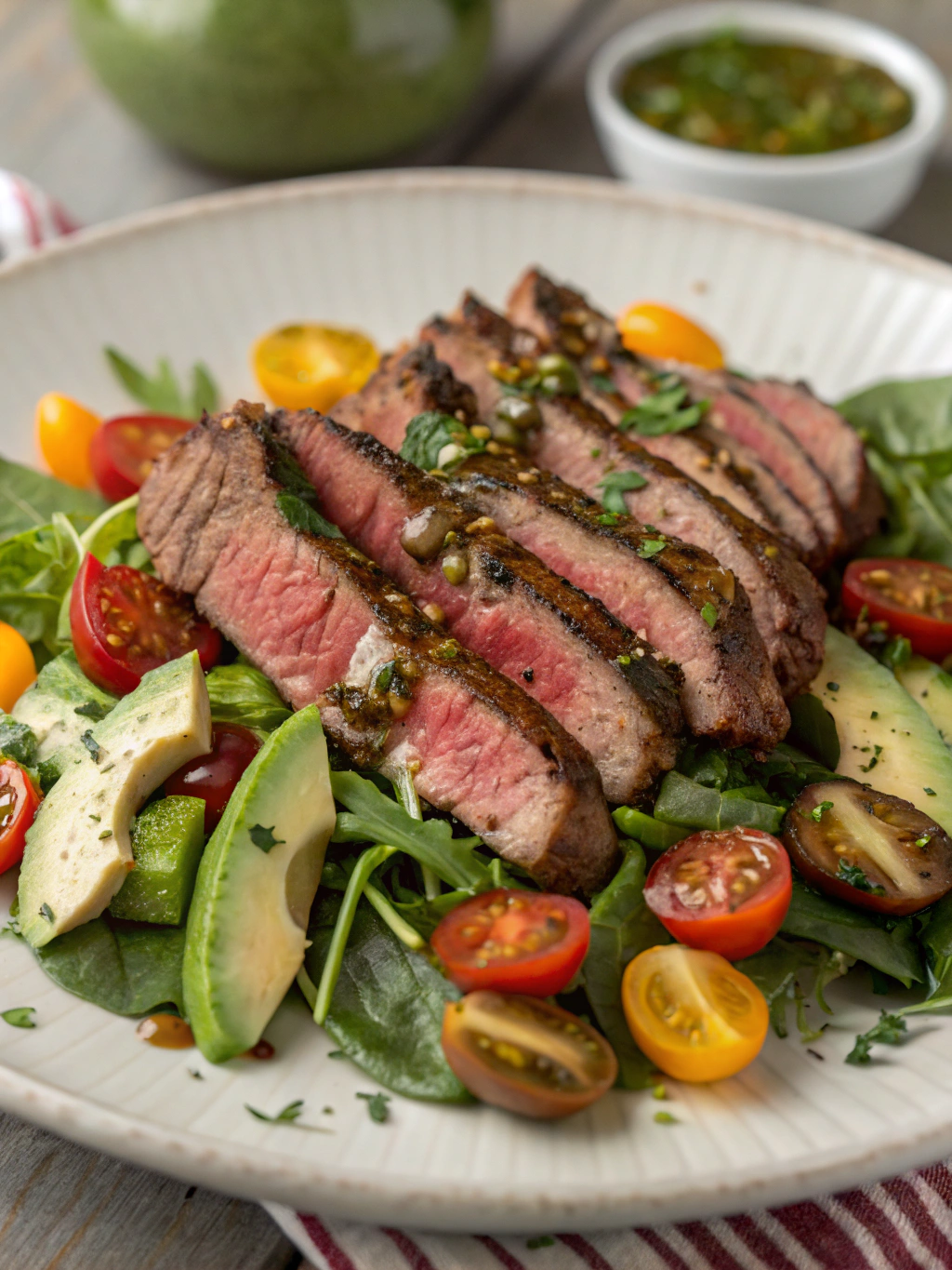 Sizzling Flank Steak Salad: A Perfect Protein-Packed Meal