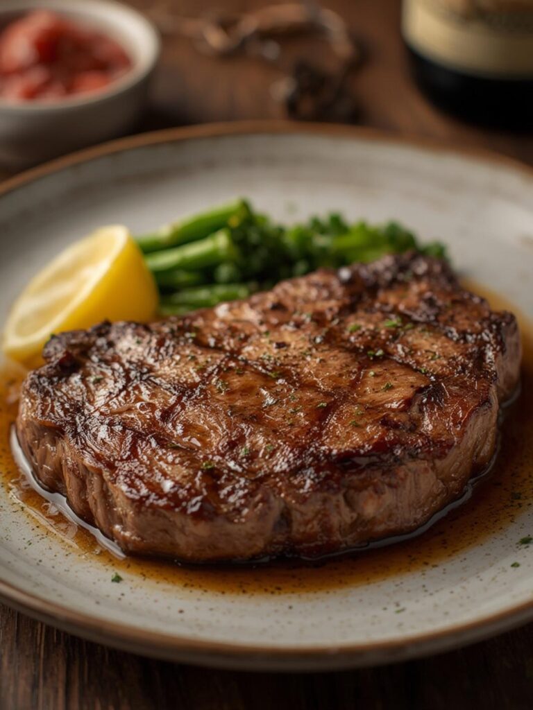 medium rare steak
