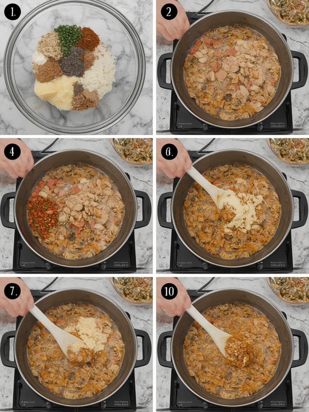 Step by Step Turkey Chili
