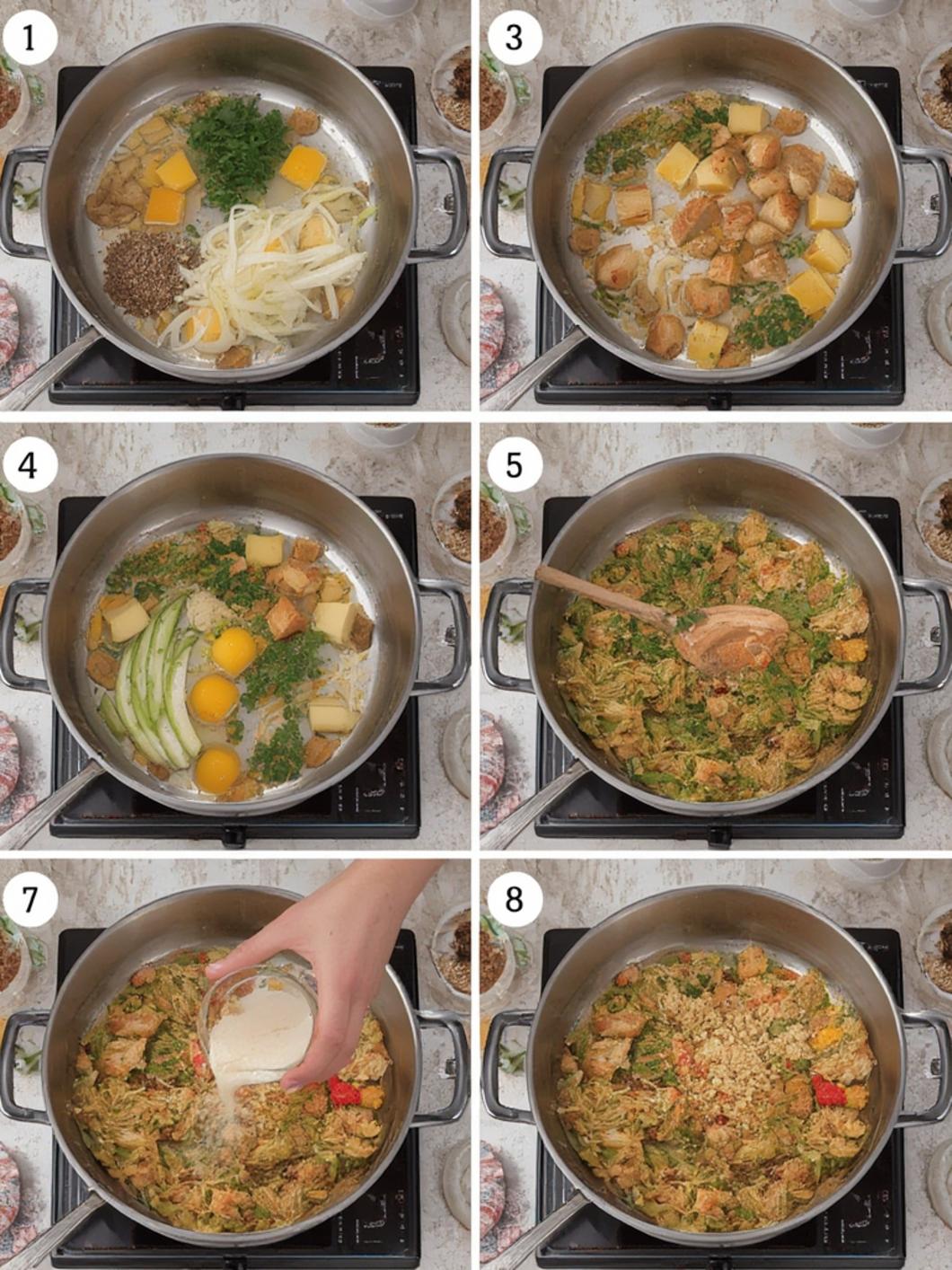 Broccoli Casserole Steps