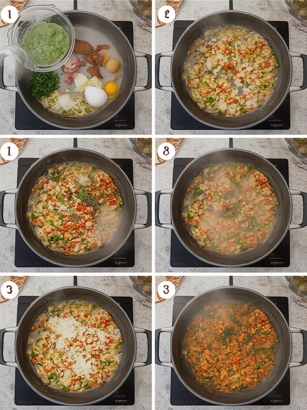 Homemade Campbell's soup recipe served hot with fresh herbs