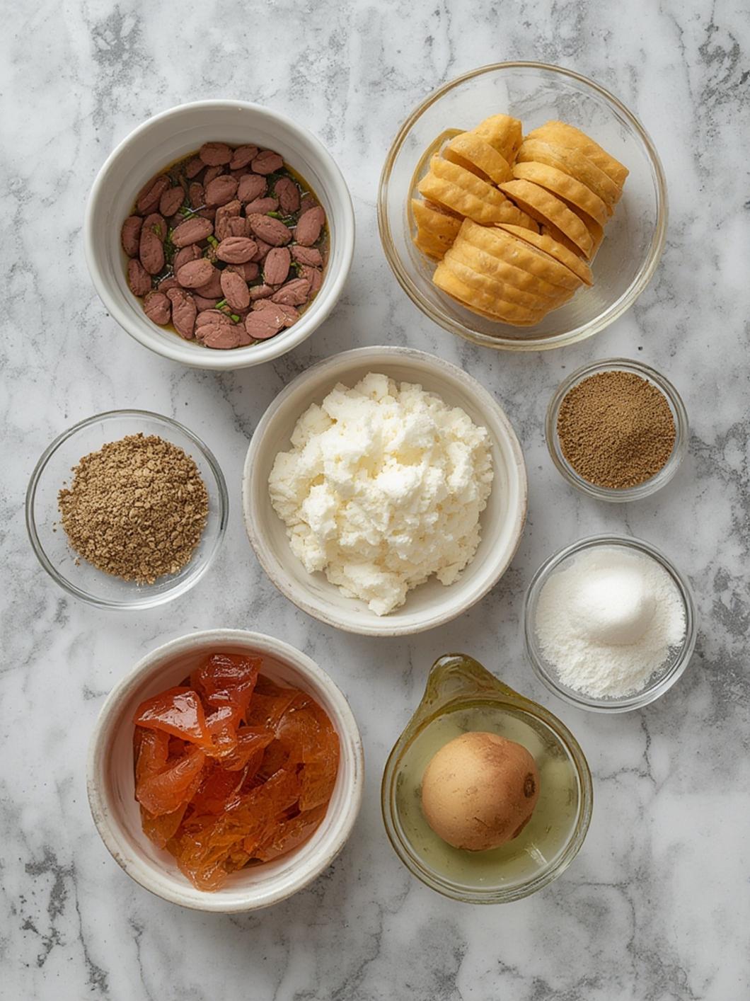 Preparing ingredients for easy taco soup including vegetables and spices