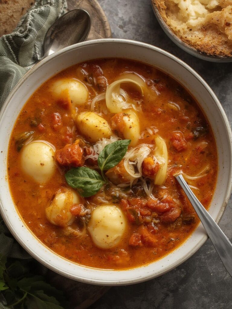 gnocchi soup recipe