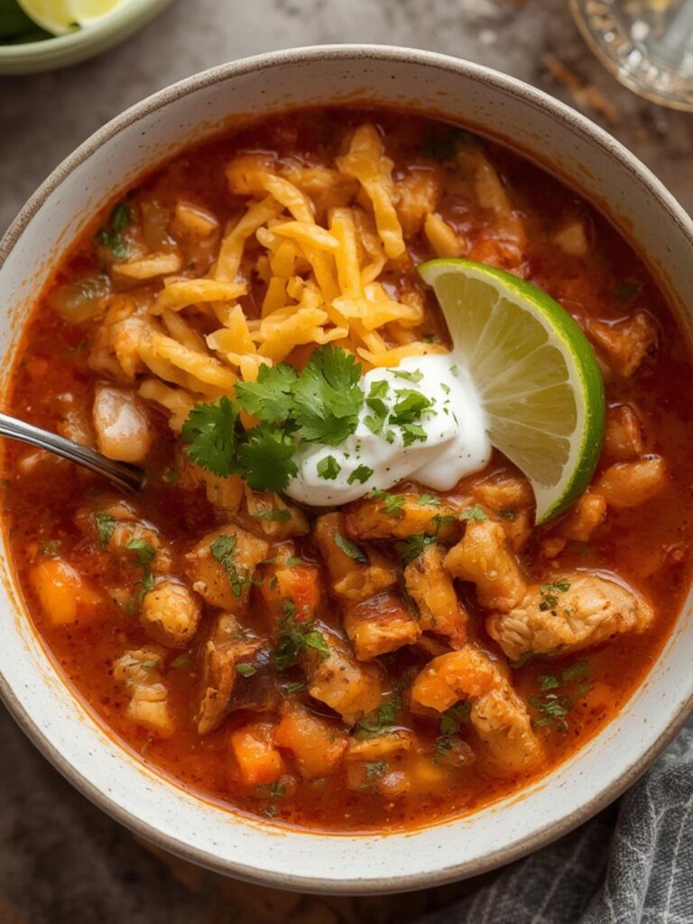 chicken taco soup recipe