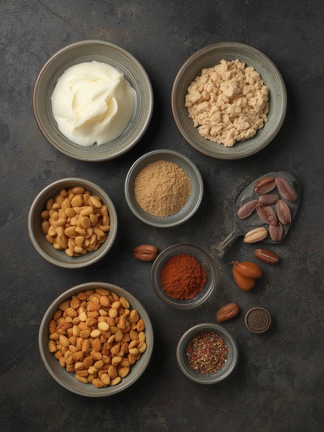Ingredients for chicken taco soup
