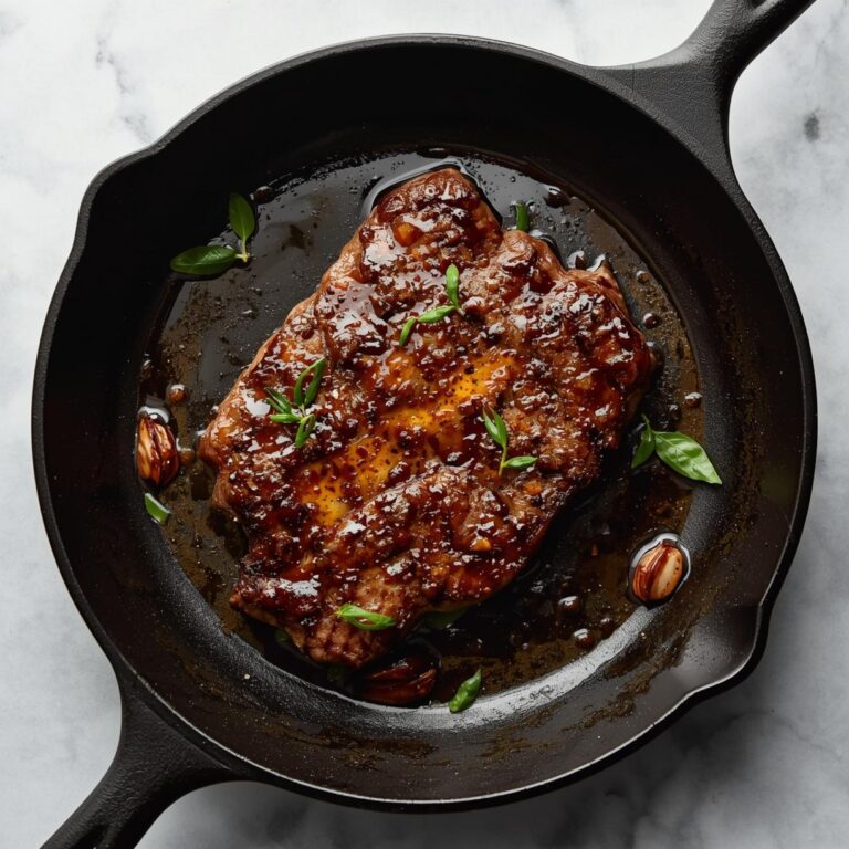 cast iron skillet for searing steak