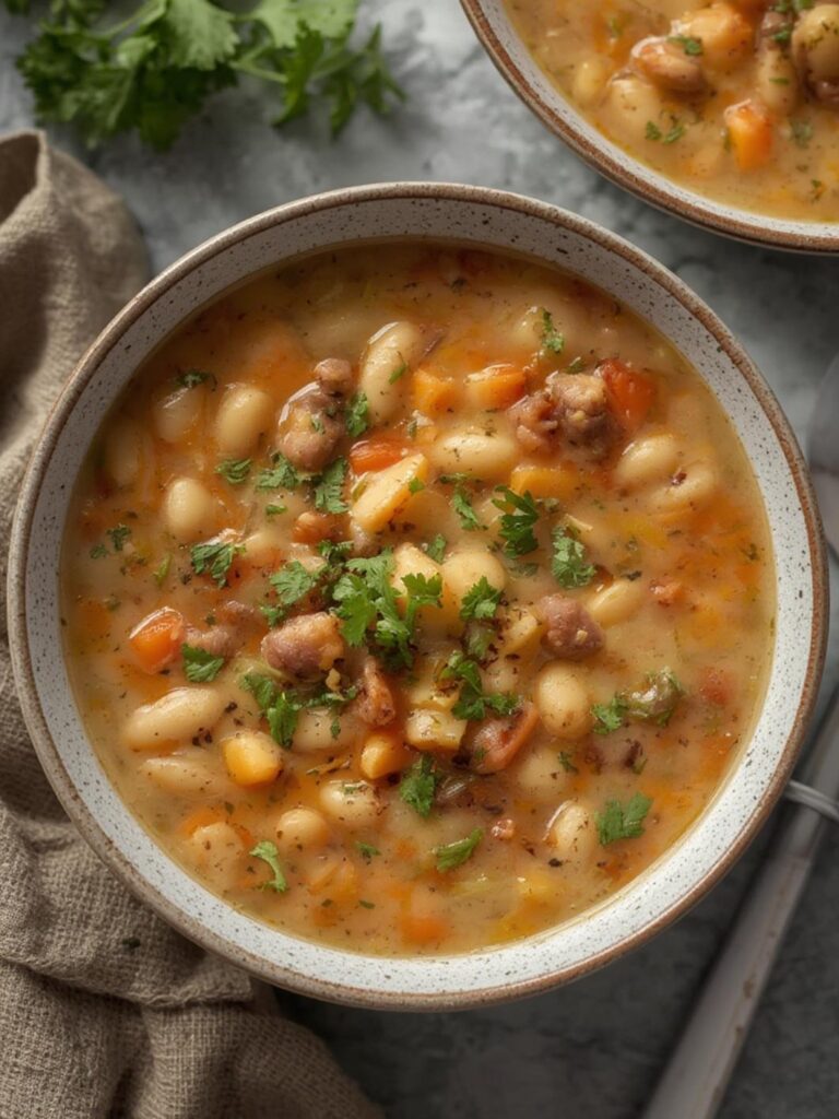 white bean soup recipe
