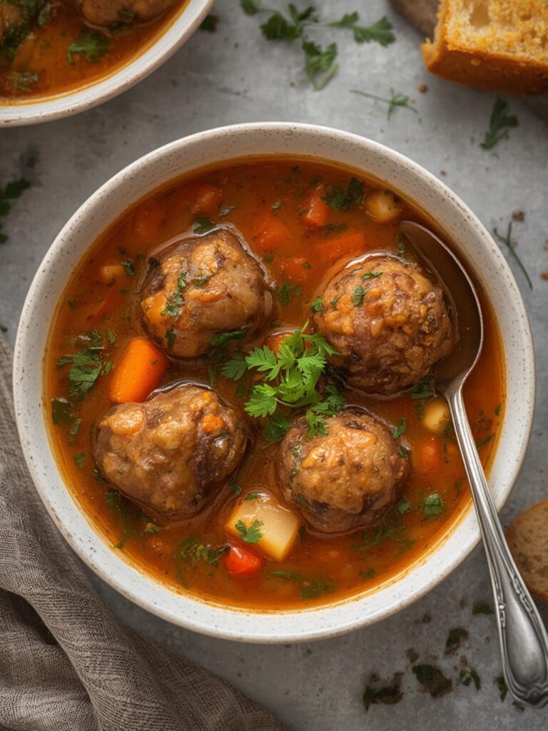 albondigas recipe soup