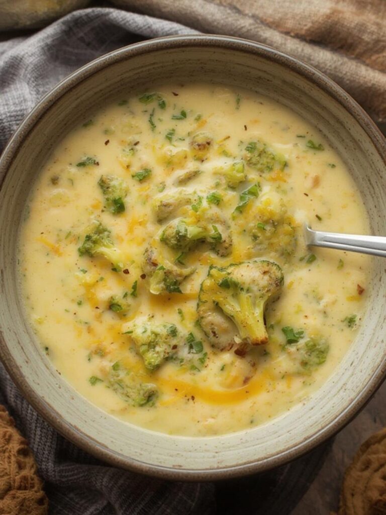 panera broccoli cheese soup recipe