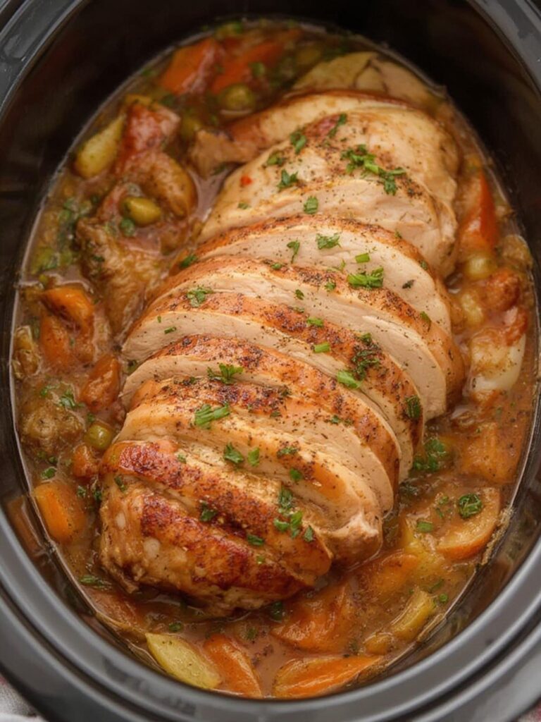 slow cooker turkey recipe breast