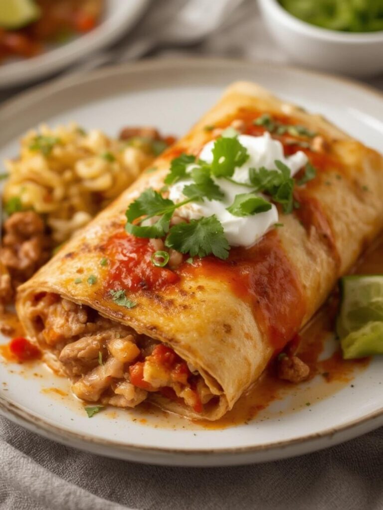 chicken burrito recipe