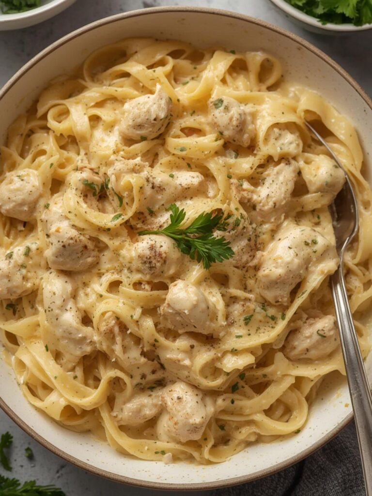 chicken fettuccine alfredo recipe