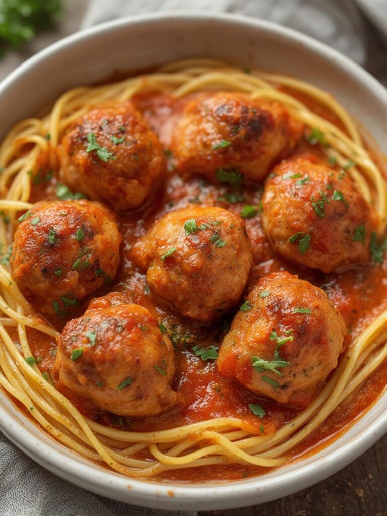 chicken meatballs recipe