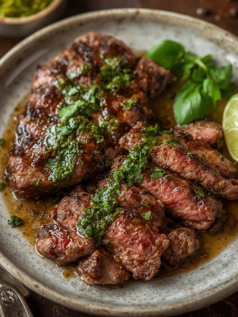 chimichurri steak recipe
