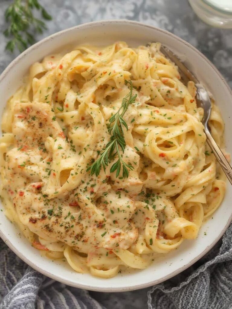 easy chicken alfredo recipe