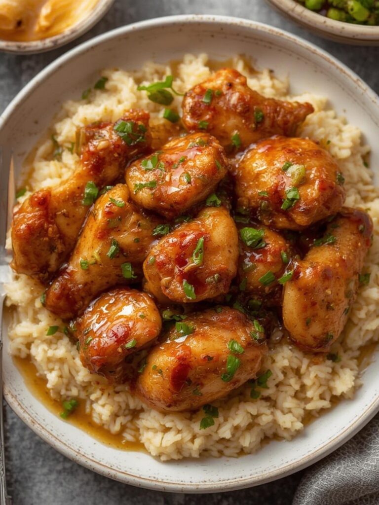 honey garlic chicken recipe