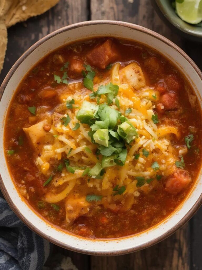 enchilada soup recipe