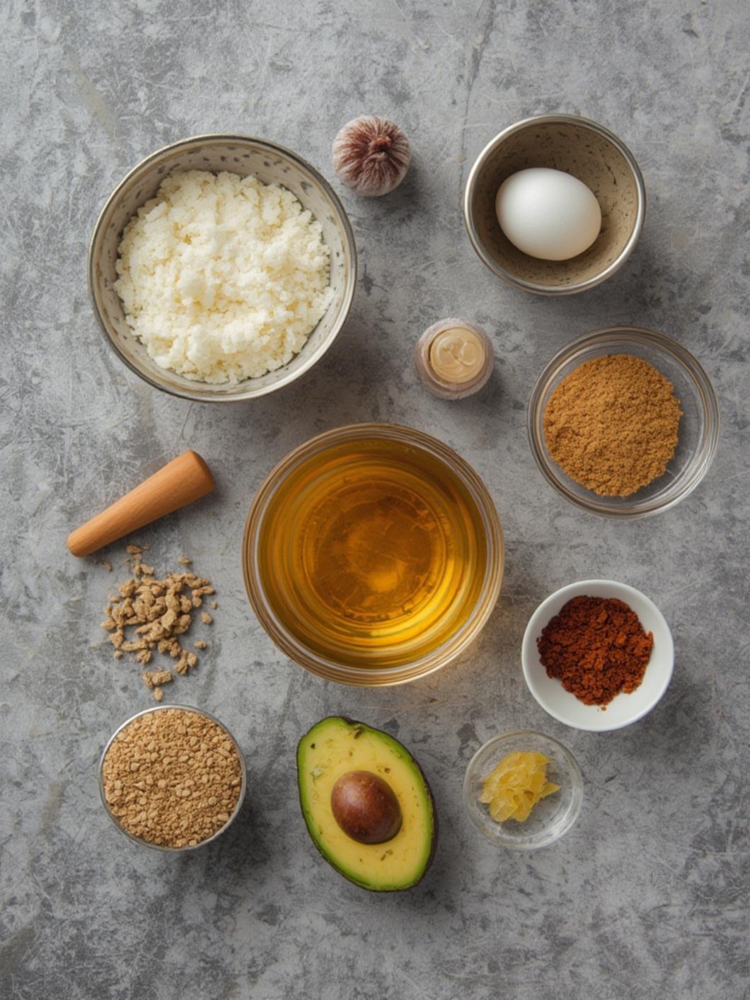 Ingredients for She Crab Soup