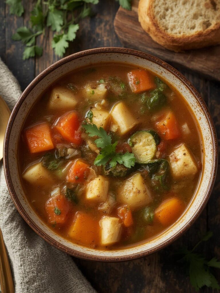 veggie soup recipe