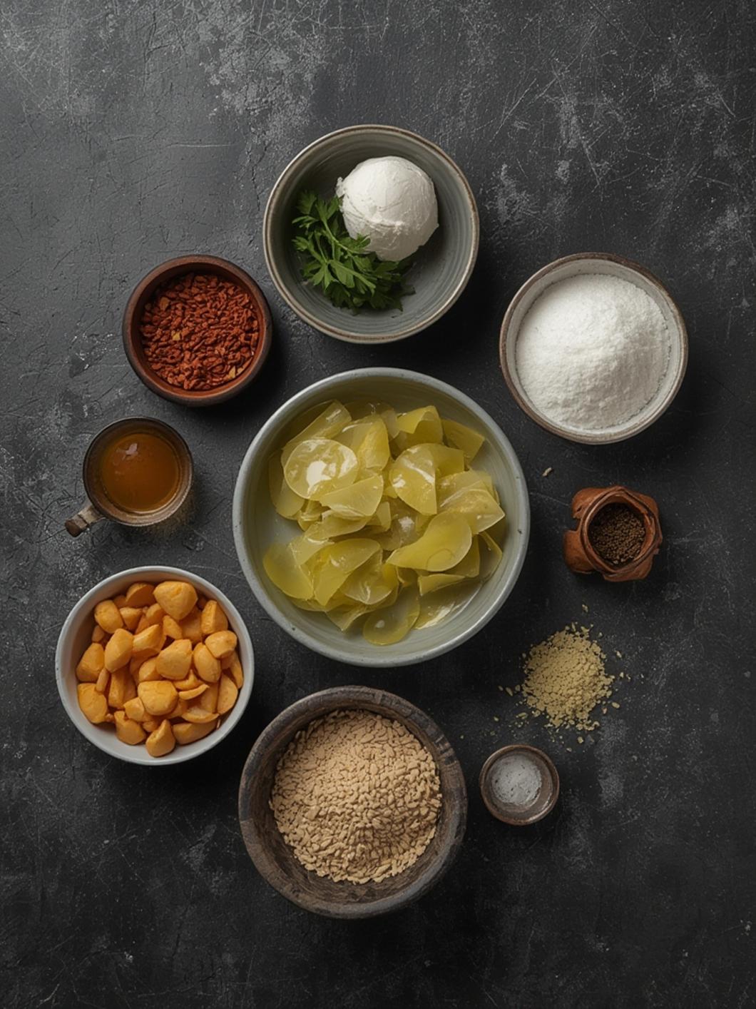 Ingredients for Mexican Pozole