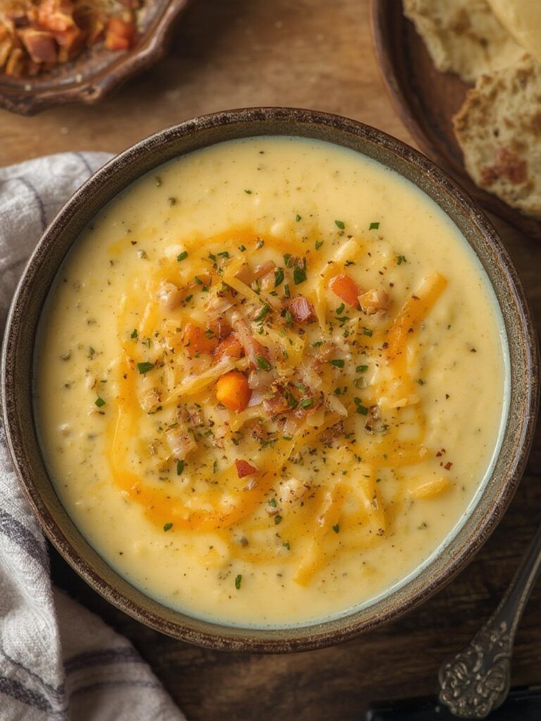 beer cheese soup recipe
