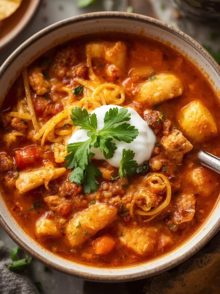 chicken enchilada soup recipe