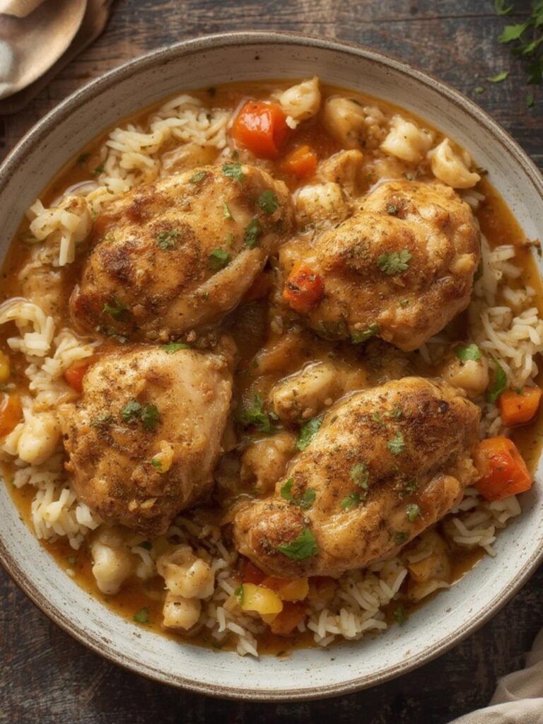 smothered chicken recipe
