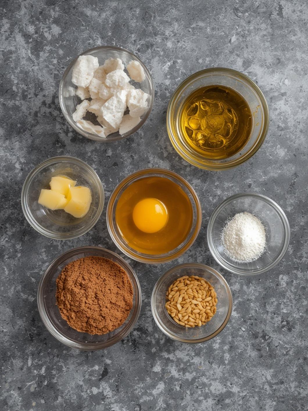 Ingredients for steak pasta recipe