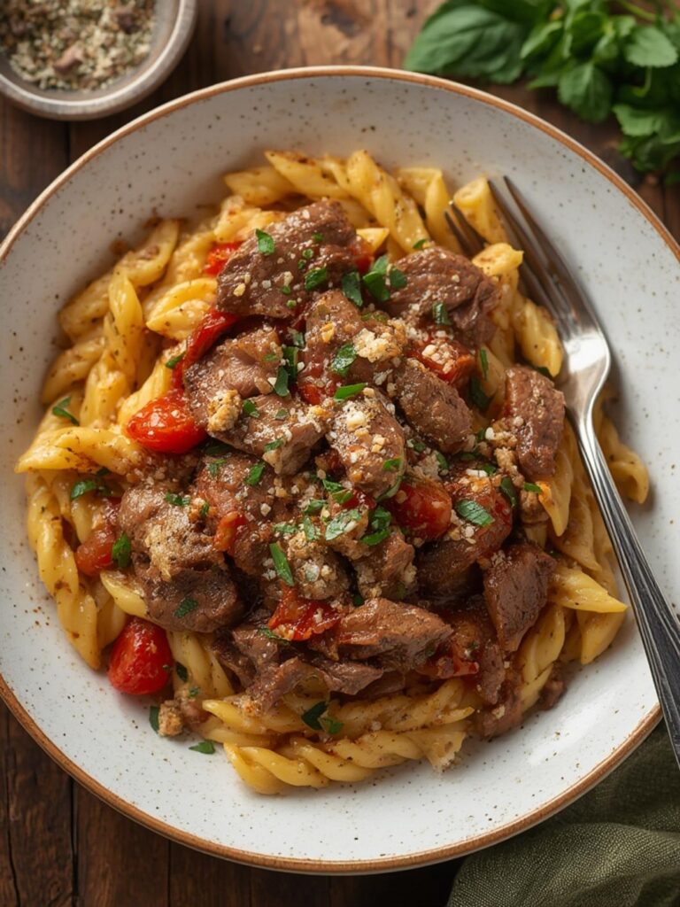 steak pasta recipes