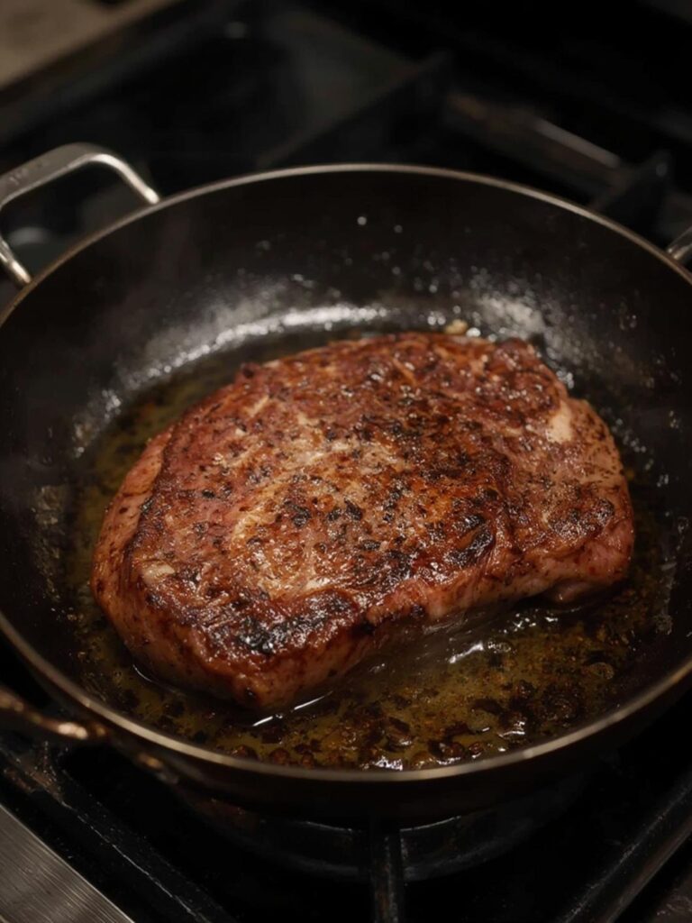 how long to cook steak on stove