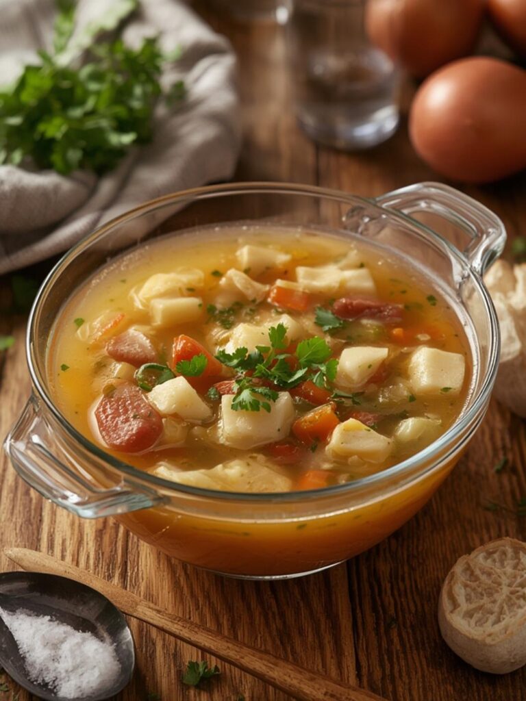 clear soup recipe