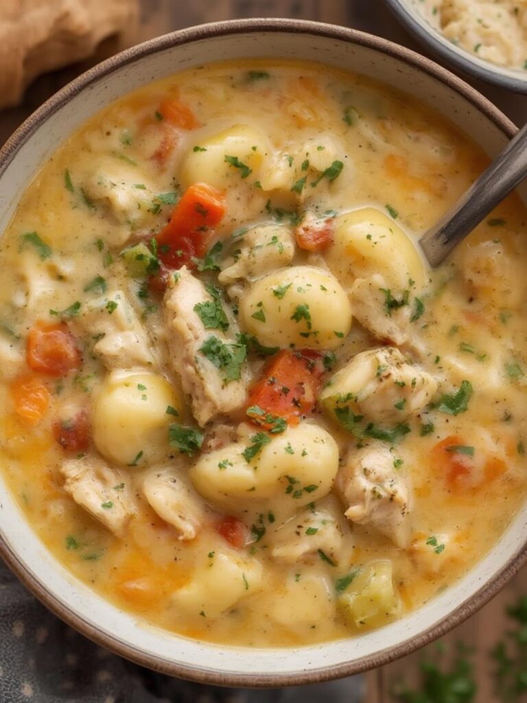 chicken gnocchi soup olive garden recipe