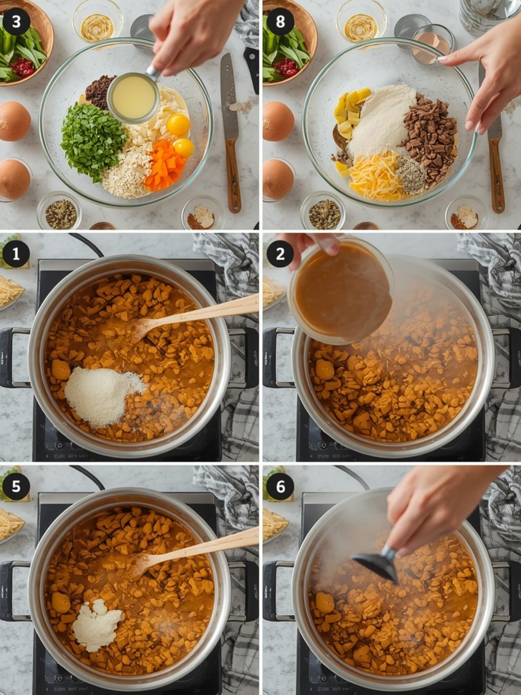 beef stew easy crock pot recipe cooking steps