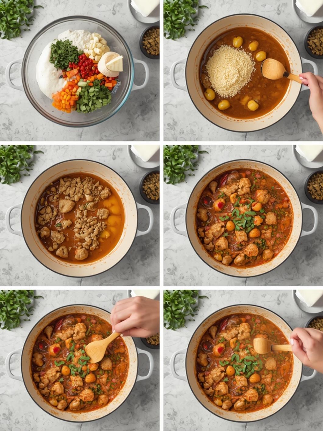 chicken and wild rice soup recipe cooking steps