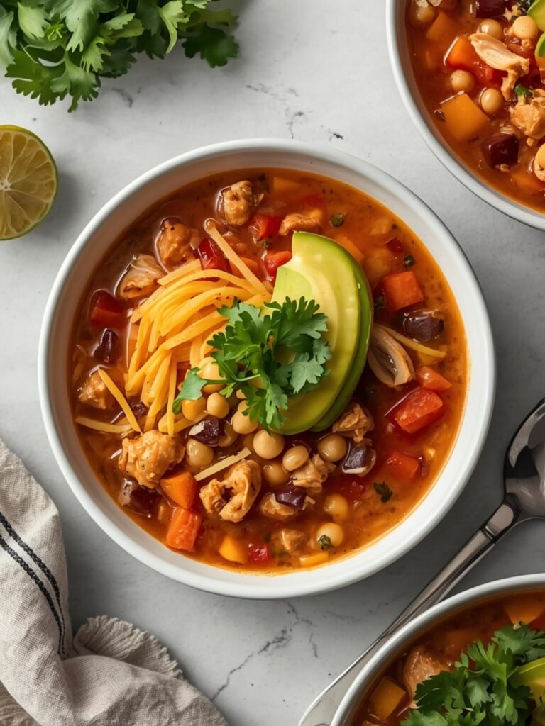 chicken taco soup recipe