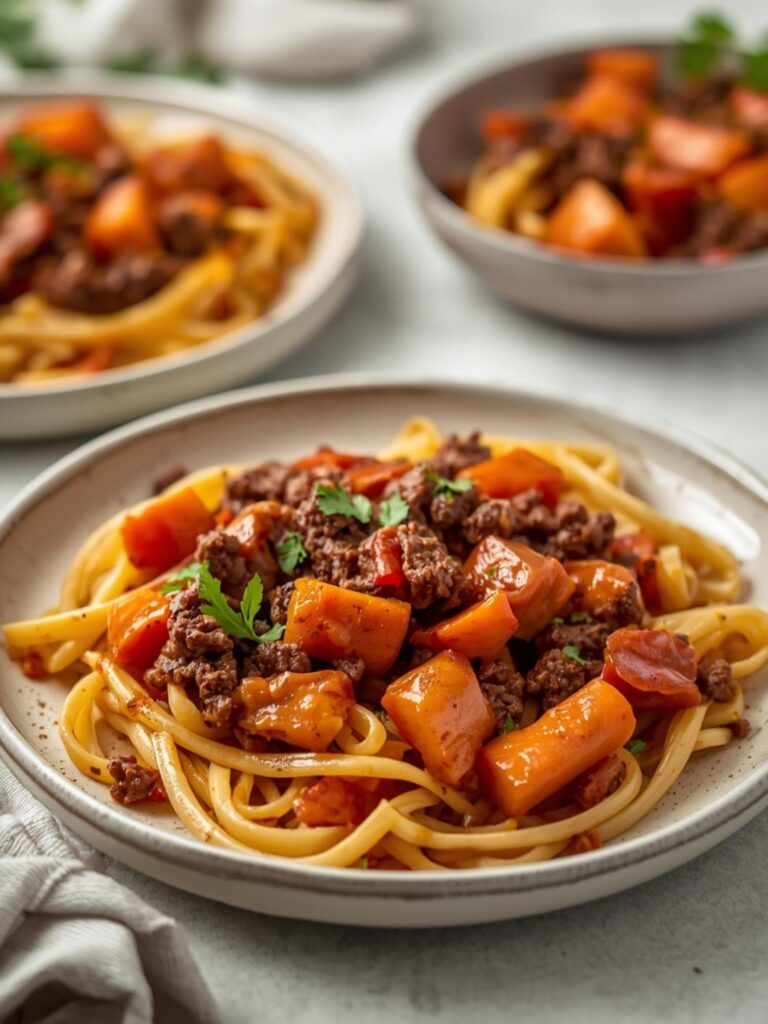 crock pot with ground beef recipes