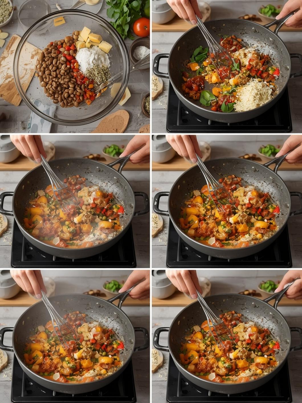 crockpot potato soup recipe cooking steps