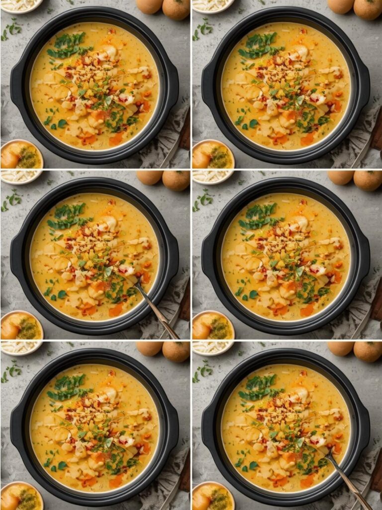 crockpot potato soup recipe