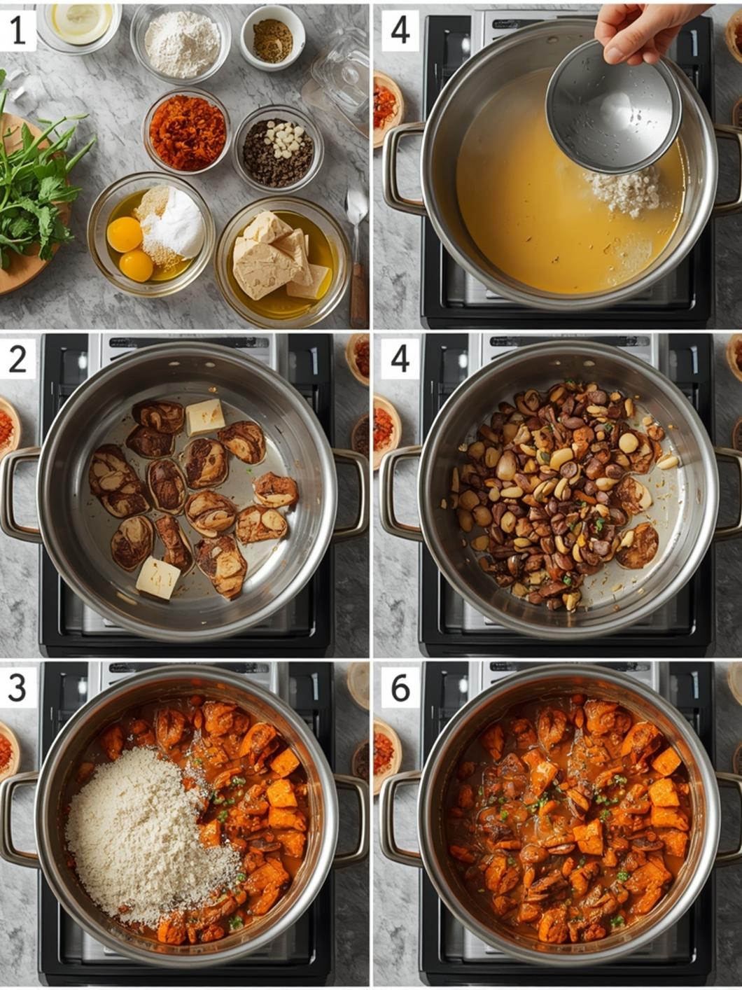 ground beef and potato recipes cooking steps