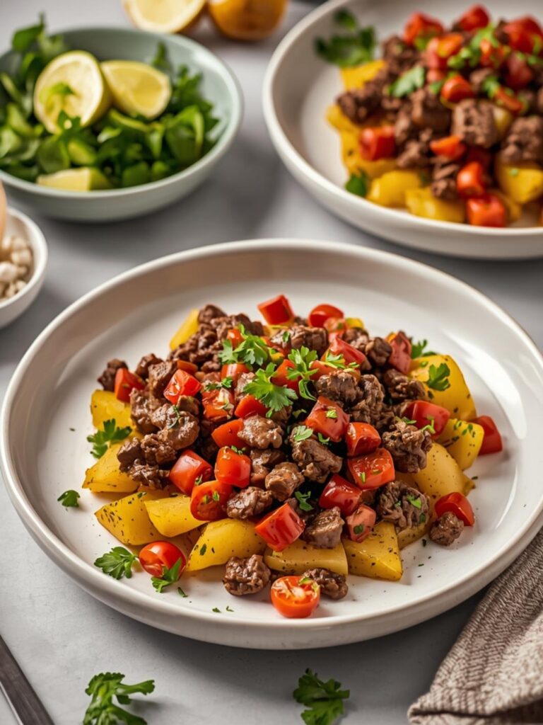 ground beef and potato recipes