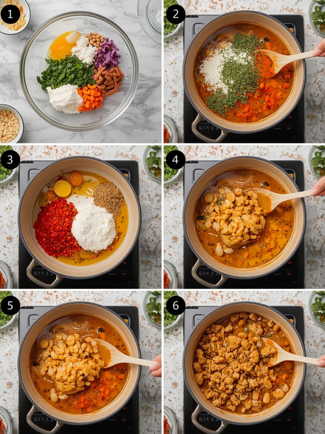 ground beef crock pot recipes cooking steps